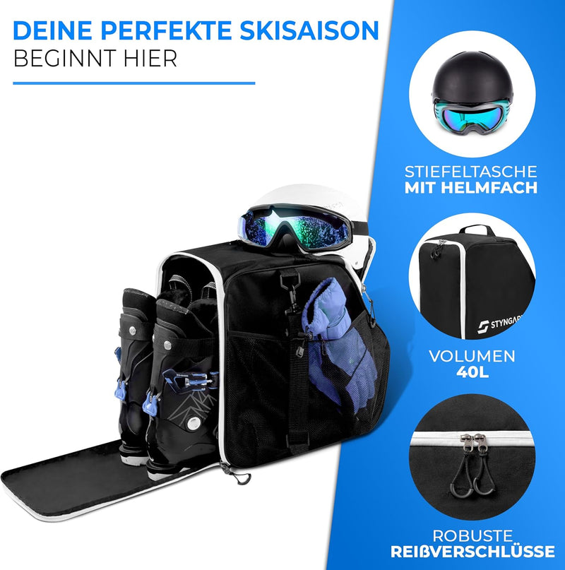 Skischuhtasche mit Helmfach | ZERMATT